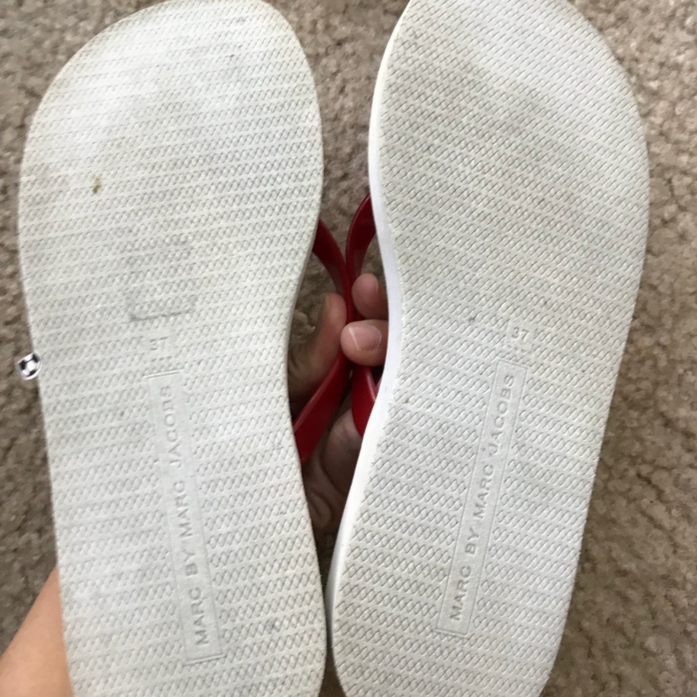 Authentic Marc Jacobs rubber flip flop slippers - Picture 2 of 7